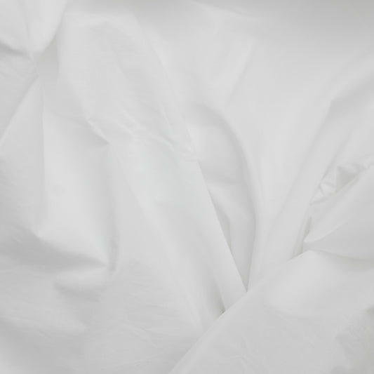 Dove White Percale Sheet Set