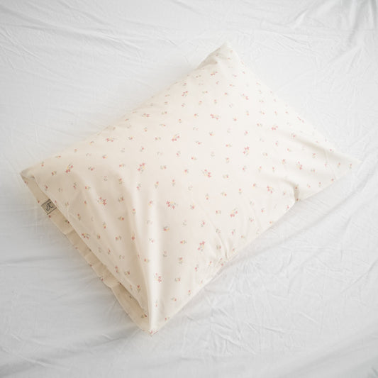 Lila - Pink Floral Pillowcase Set